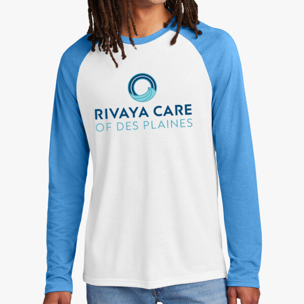 Unisex Tri Blend Long Sleeve Colorblock Raglan Thumbnail